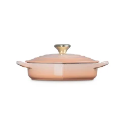 20 cm - Le Creuset Tradition Cuore Tegame Basso In Ghisa Vetrificata