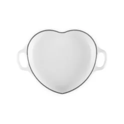 20 cm - Le Creuset Tradition Cuore Tegame Basso In Ghisa Vetrificata