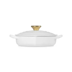 20 cm - Le Creuset Tradition Cuore Tegame Basso In Ghisa Vetrificata