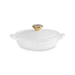 20 cm - Le Creuset Tradition Cuore Tegame Basso In Ghisa Vetrificata