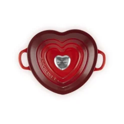 20 cm - Le Creuset Tradition Cuore Casseruola In Ghisa Vetrificata