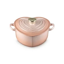 20 cm - Le Creuset Tradition Cuore Casseruola In Ghisa Vetrificata