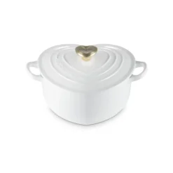 20 cm - Le Creuset Tradition Cuore Casseruola In Ghisa Vetrificata