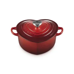 20 cm - Le Creuset Tradition Cuore Casseruola In Ghisa Vetrificata