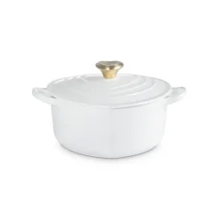 20 cm - Le Creuset Tradition Cuore Casseruola In Ghisa Vetrificata