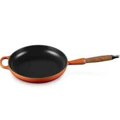 26 cm - Le Creuset Tradition Padella In Ghisa Smaltata con Manico In Legno