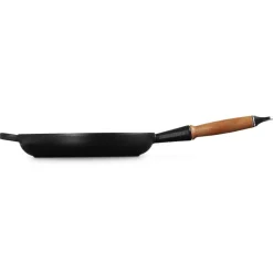 26 cm - Le Creuset Tradition Padella In Ghisa Smaltata con Manico In Legno