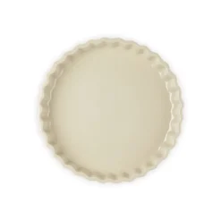 28 cm - Le Creuset Tradition Tortiera Rotonda In Gres Vetrificato