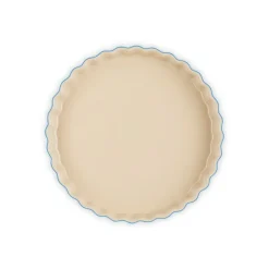 28 cm - Le Creuset Tradition Tortiera Rotonda In Gres Vetrificato