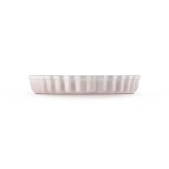 28 cm - Le Creuset Tradition Tortiera Rotonda In Gres Vetrificato