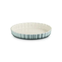 28 cm - Le Creuset Tradition Tortiera Rotonda In Gres Vetrificato