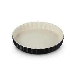 28 cm - Le Creuset Tradition Tortiera Rotonda In Gres Vetrificato