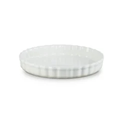 28 cm - Le Creuset Tradition Tortiera Rotonda In Gres Vetrificato