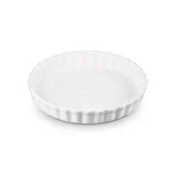 28 cm - Le Creuset Tradition Tortiera Rotonda In Gres Vetrificato