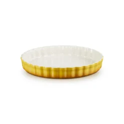 28 cm - Le Creuset Tradition Tortiera Rotonda In Gres Vetrificato