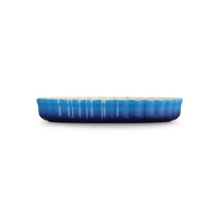 28 cm - Le Creuset Tradition Tortiera Rotonda In Gres Vetrificato