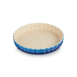 28 cm - Le Creuset Tradition Tortiera Rotonda In Gres Vetrificato