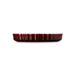 28 cm - Le Creuset Tradition Tortiera Rotonda In Gres Vetrificato