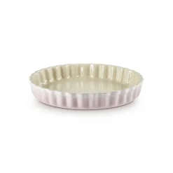 28 cm - Le Creuset Tradition Tortiera Rotonda In Gres Vetrificato