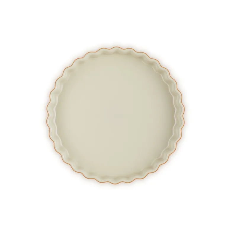24 cm - Le Creuset Tradition Tortiera Rotonda In Gres Vetrificato