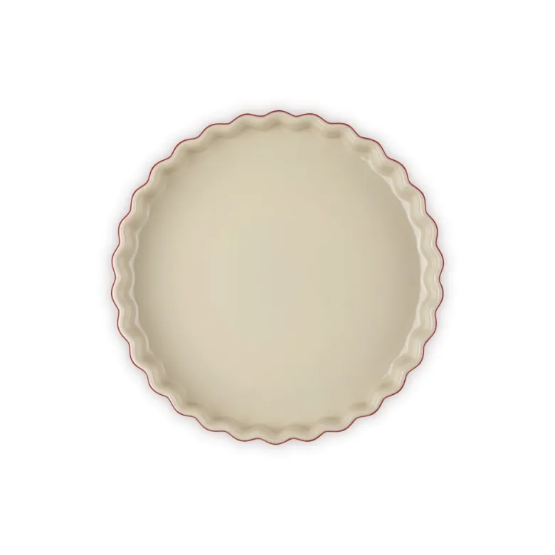 24 cm - Le Creuset Tradition Tortiera Rotonda In Gres Vetrificato