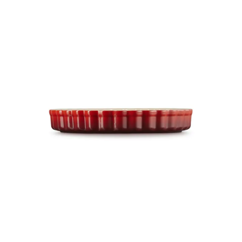 24 cm - Le Creuset Tradition Tortiera Rotonda In Gres Vetrificato