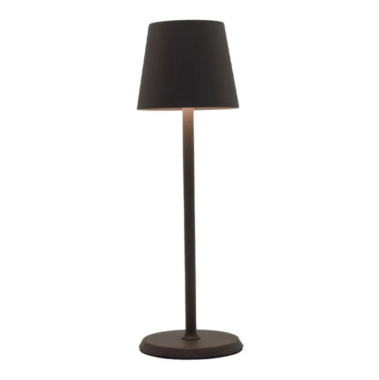 34 cm - Lumiere Lampada Da Tavolo In Alluminio