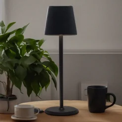 34 cm - Lumiere Lampada Da Tavolo In Alluminio