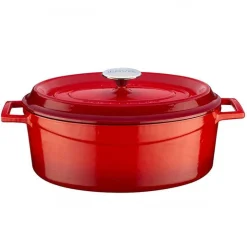 29 cm - Paderno Casseruola Ovale In Ghisa Smaltata