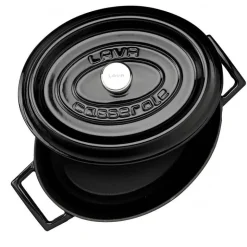 25 cm - Paderno Casseruola Ovale In Ghisa Smaltata