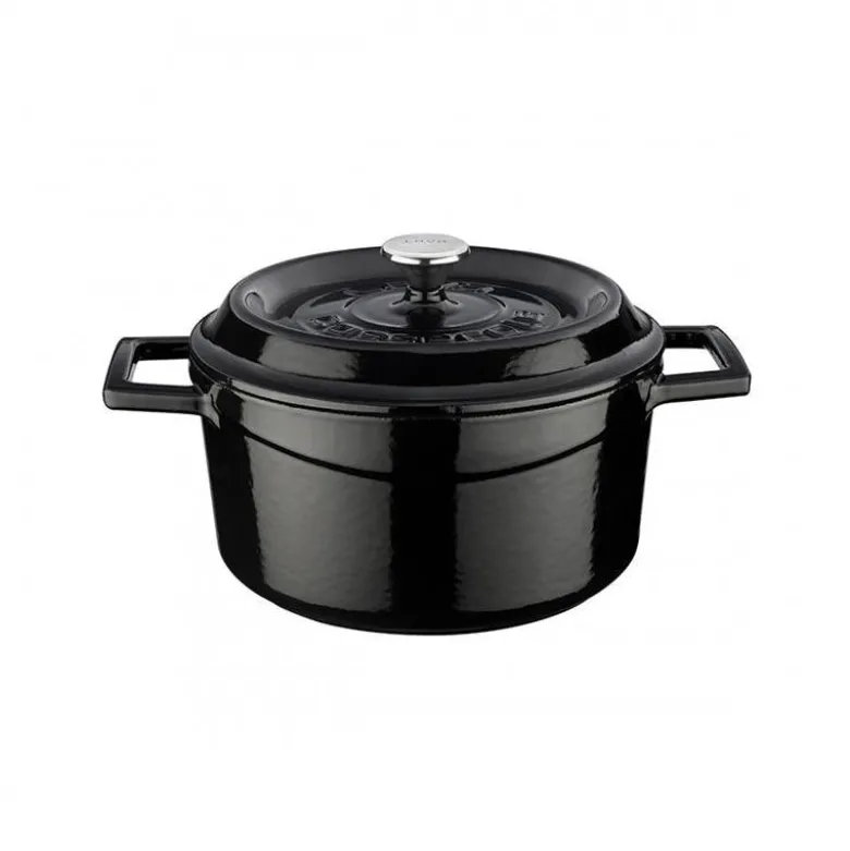 20 cm - Paderno Casseruola Rotonda In Ghisa Smaltata