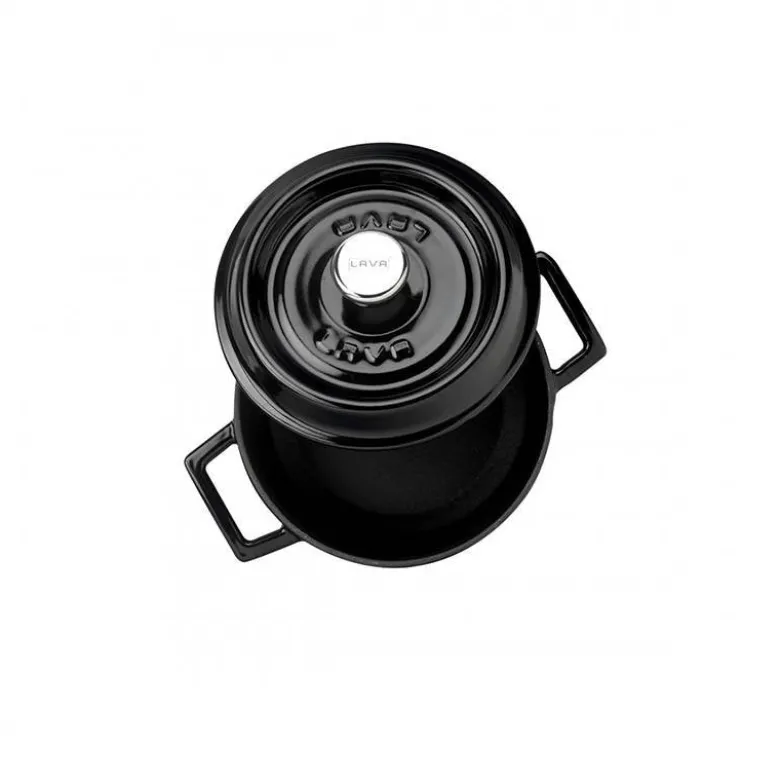 12 cm - Paderno Cast Iron Cookware Casseruola In Ghisa
