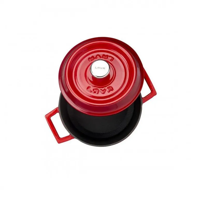 12 cm - Paderno Cast Iron Cookware Casseruola In Ghisa