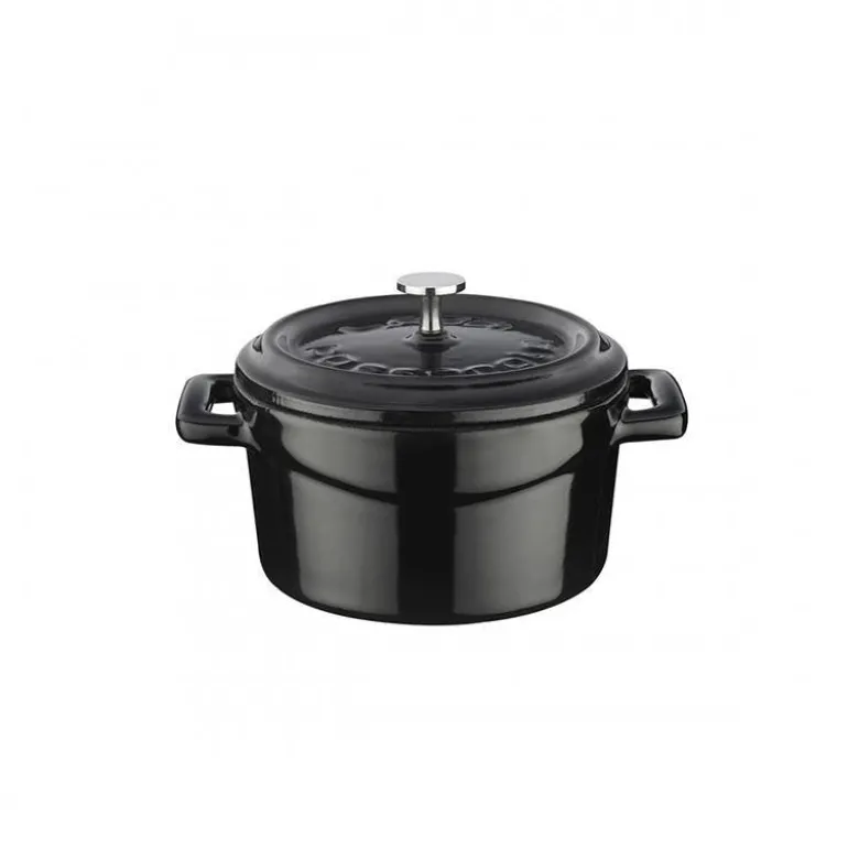 10 cm - Paderno Cast Iron Cookware Casseruola In Ghisa