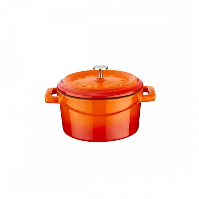 10 cm - Paderno Cast Iron Cookware Casseruola In Ghisa