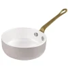 10 cm - Paderno Miniature Mini Casseruola Bassa In Alluminio Con Manico In Ottone
