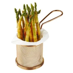 9 cm - Paderno Tableware Buffet & Display Cestello Porta Snack In Acciaio Inox