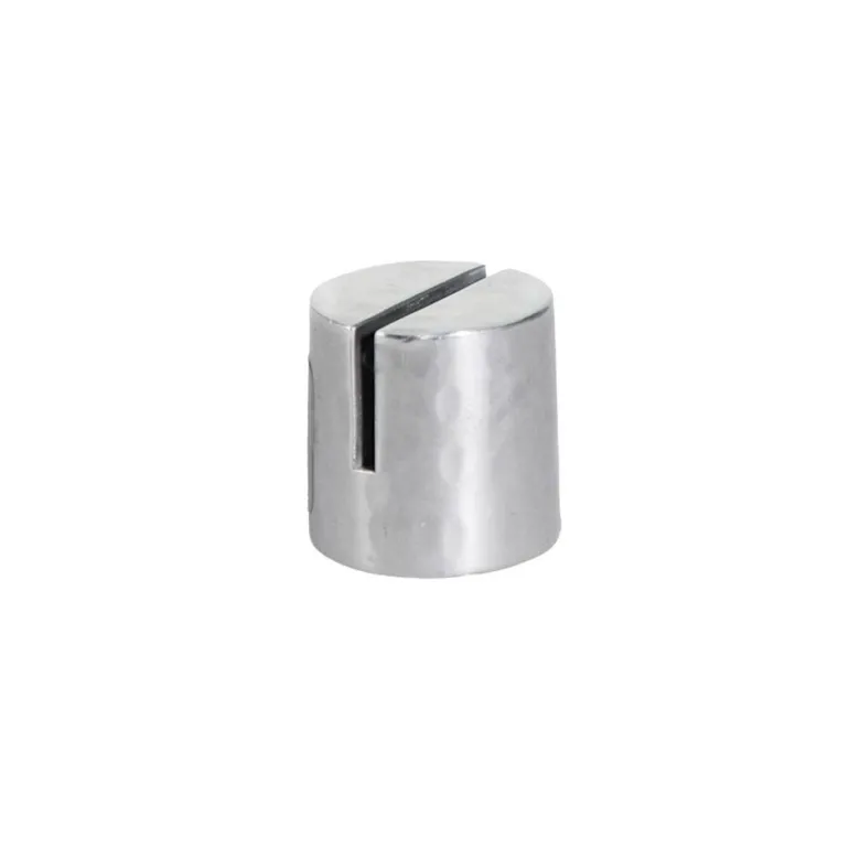 2.3 cm - Portofino Segnaposto Tondo In Alluminio Martellato