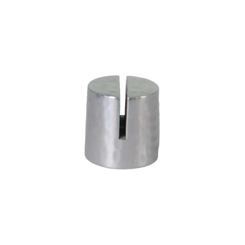 2.3 cm - Portofino Segnaposto Tondo In Alluminio Martellato