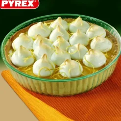 26 cm - Pyrex Cook & Freeze Tortiera Rotondo in Vetro Borosilicato