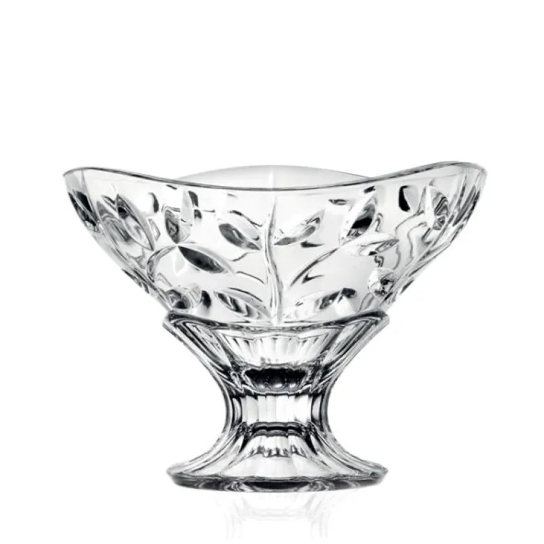 13.5 cm - RCR Cristalleria Italiana Laurus Coppetta Dessert - Set 6 Pz