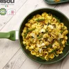 28 cm - Risoli Dr.Green Stone Extra Induction Padella Alta Antiaderente In Alluminio Con Coperchio
