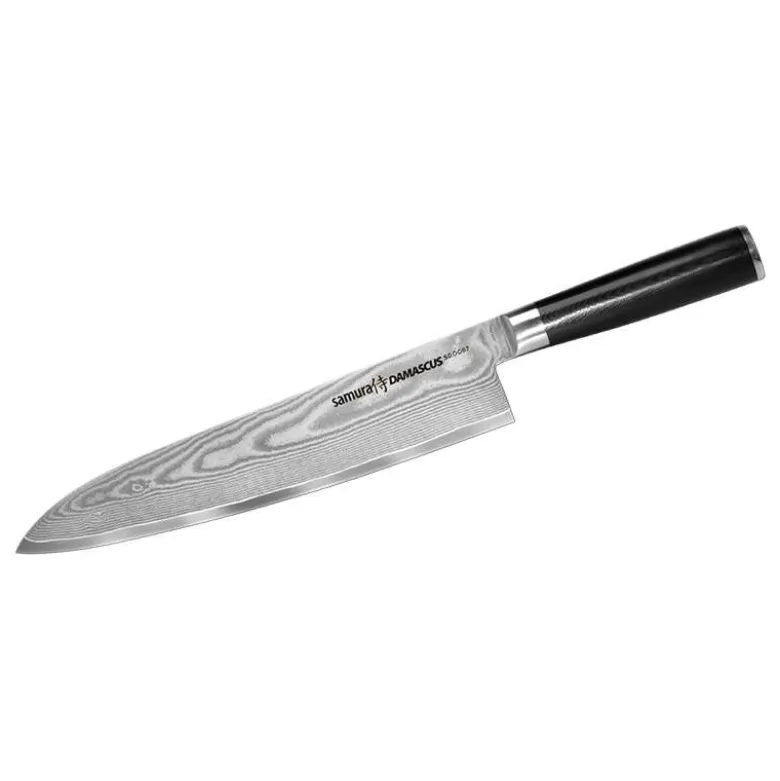 24 cm - Samura Damascus Coltello Cucina In Acciaio di Damasco