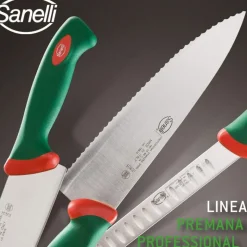 18 cm - Sanelli Premana Coltello Giapponese In Acciaio inox AISI425 - Polipropilene