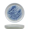 20 cm - Saturnia Bubble Piatto Piano In Porcellana - Set 6 Pz