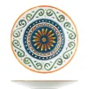 28 cm - Saturnia Capri Piatto Fondo In Porcellana - Set 6 Pz