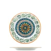 21 cm - Saturnia Capri Piatto Frutta Dessert In Porcellana - Set 12 Pz