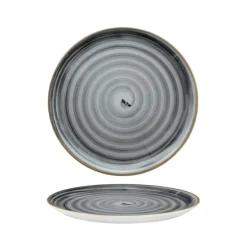 33 cm - Saturnia Circus Piatto Pizza In Porcellana - Set 6 Pz
