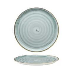 33 cm - Saturnia Circus Piatto Pizza In Porcellana - Set 6 Pz
