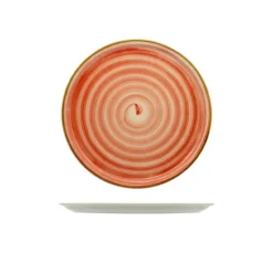 31 cm - Saturnia Circus Piatto Pizza In Porcellana - Set 6 Pz